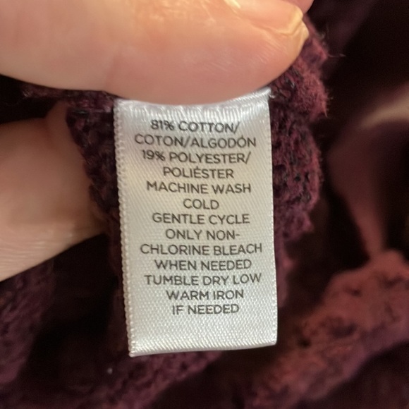 Loft Open Stitch Sweater, Medium - Picture 6 of 6